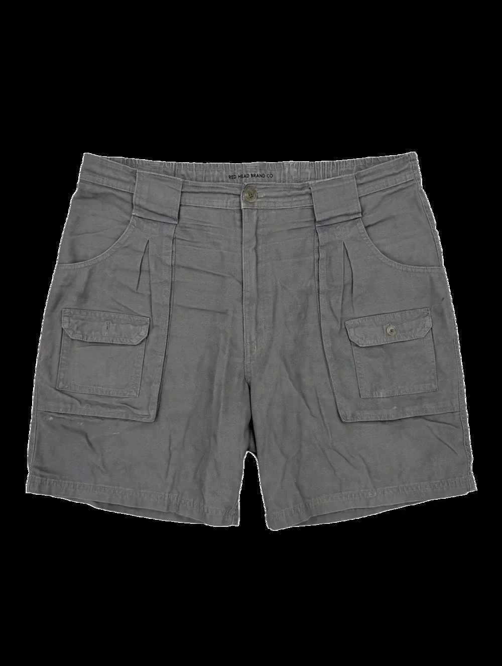 RedHead Brand Co. Gray Utility Cargo Hiking Shorts Size 40